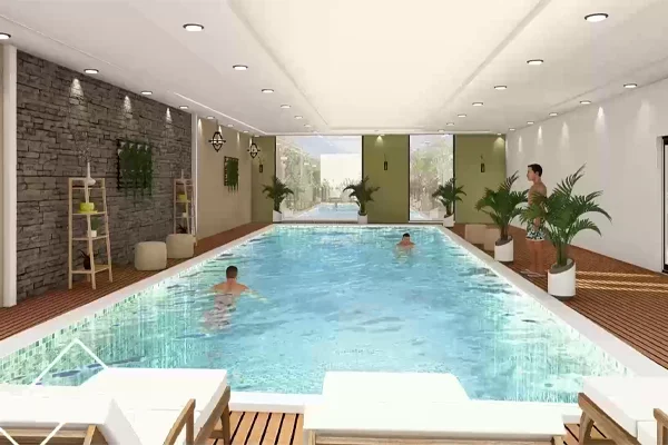 swiming pool, Anandavana