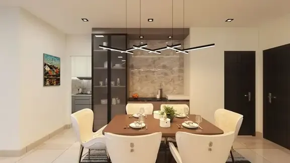 Dinning Area, Tropical Garden